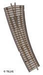 TILLIG 83861 - Bettungsgleis Innenbogenweiche IBW rechts 15° (TT, H0m)
